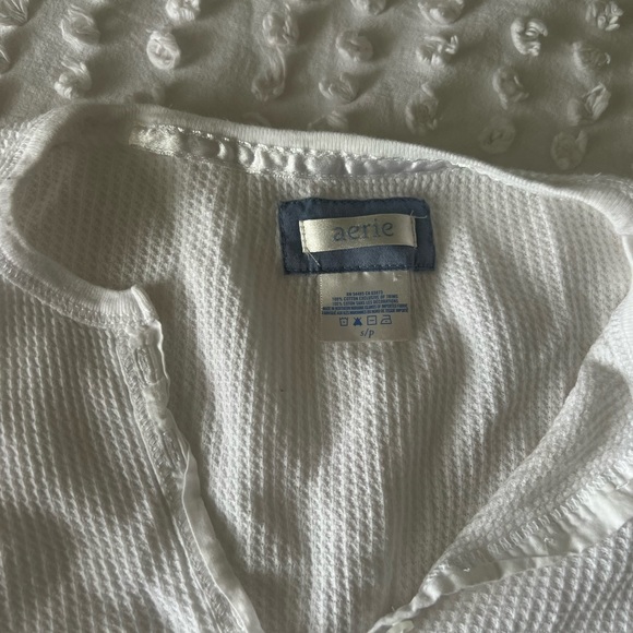 Aerie Waffle Henley - Picture 3 of 3
